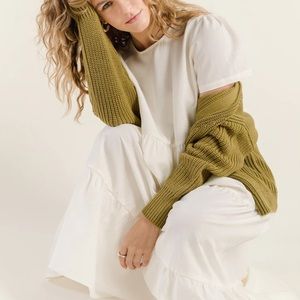 Tradlands Chalet Tiered Dress Birch XS